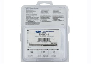 Lincoln MKZ Security Lug Nut Kit - Ford Racing - Black PVD Security, M12 x 1.5 Thread, Set of 4 - Black - `15-`21